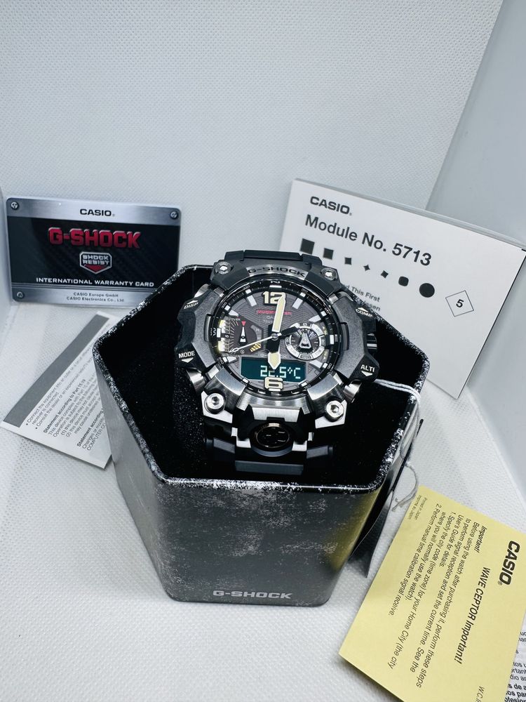 *Чисто Нов* Casio G-Shock GWG-B1000-1AЕR Mudmaster *Triple Black*