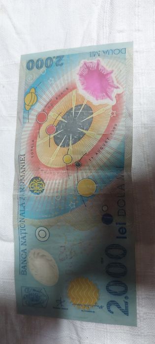 Bancnota 2000 lei colecție