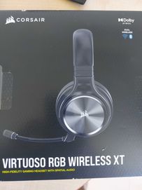 Геймърски слушалки CORSAIR Virtuoso RGB Wireless XT