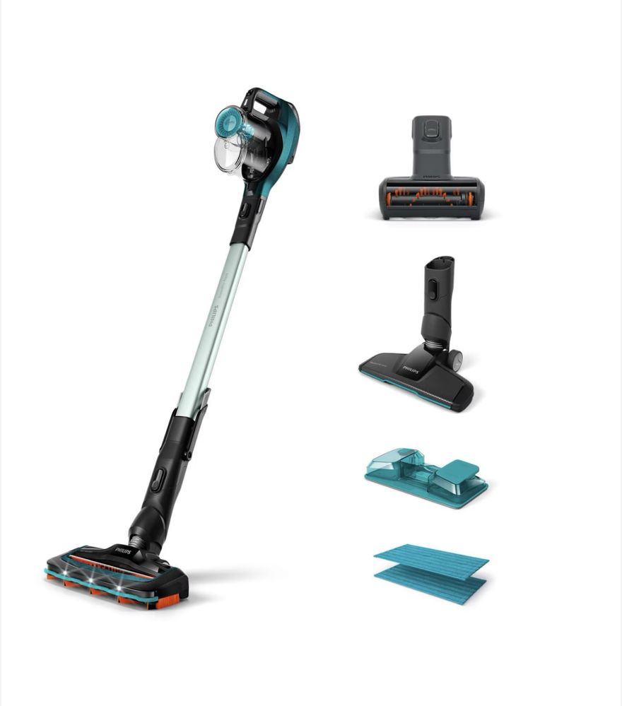 Вертикална прахосмукачка Philips SPEEDPRO Aqua 3in1
