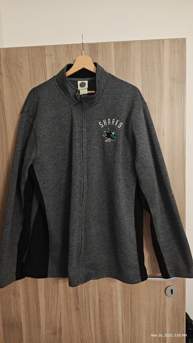 Bluza fleece NHL San Jose Sharks XL