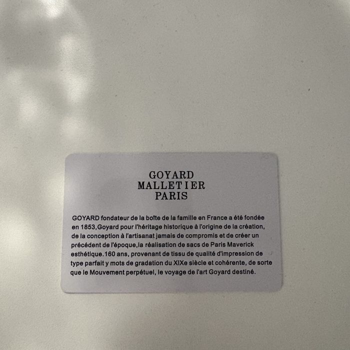 Goyard White Cardholder