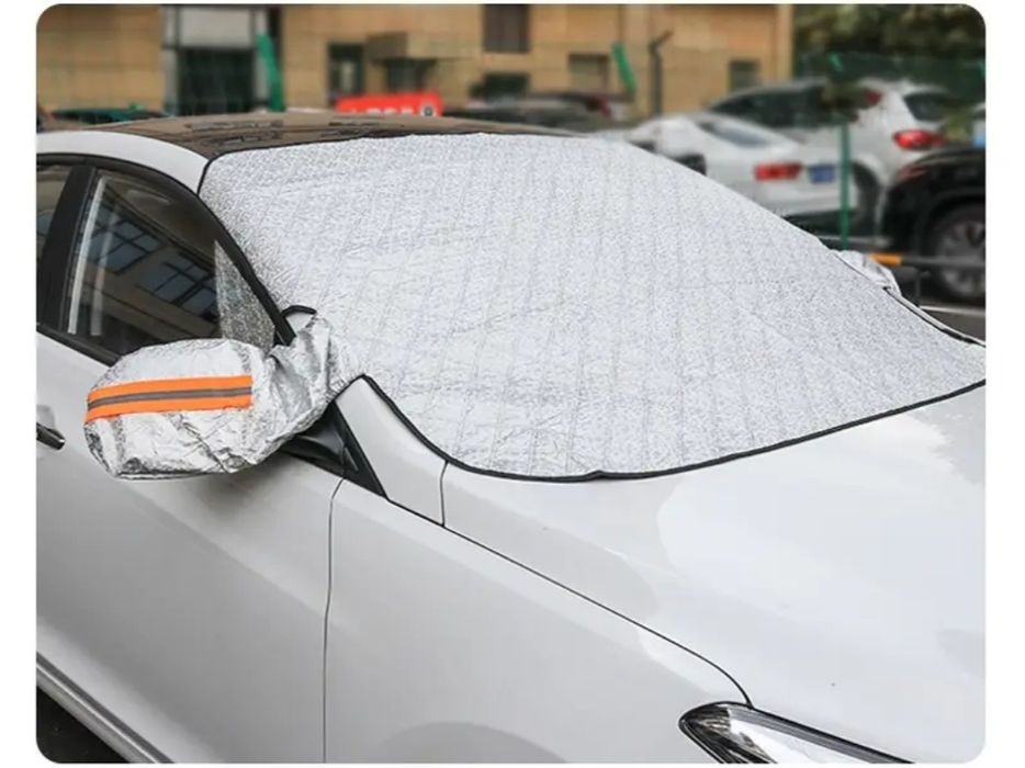 Prelata auto parbriz și oglinzi, Material Termic Grindina Gheata și UV