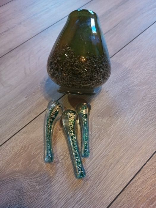 Vază vintage sticlă