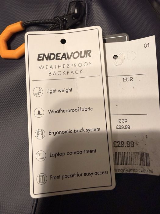 Водоустойчива раница