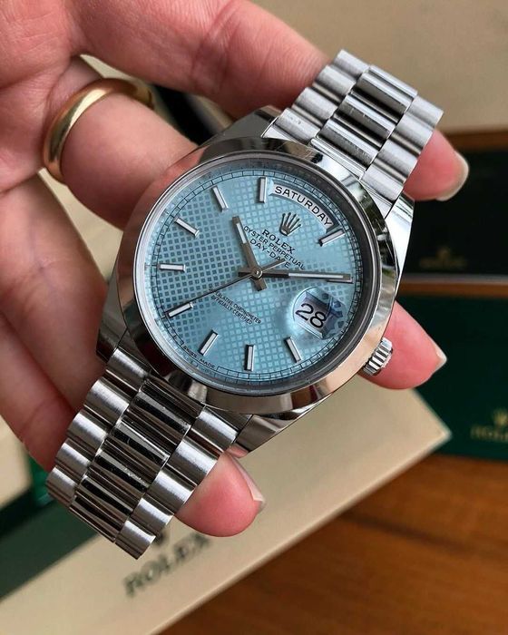 Rolex Day-Date 40mm Blue Dial