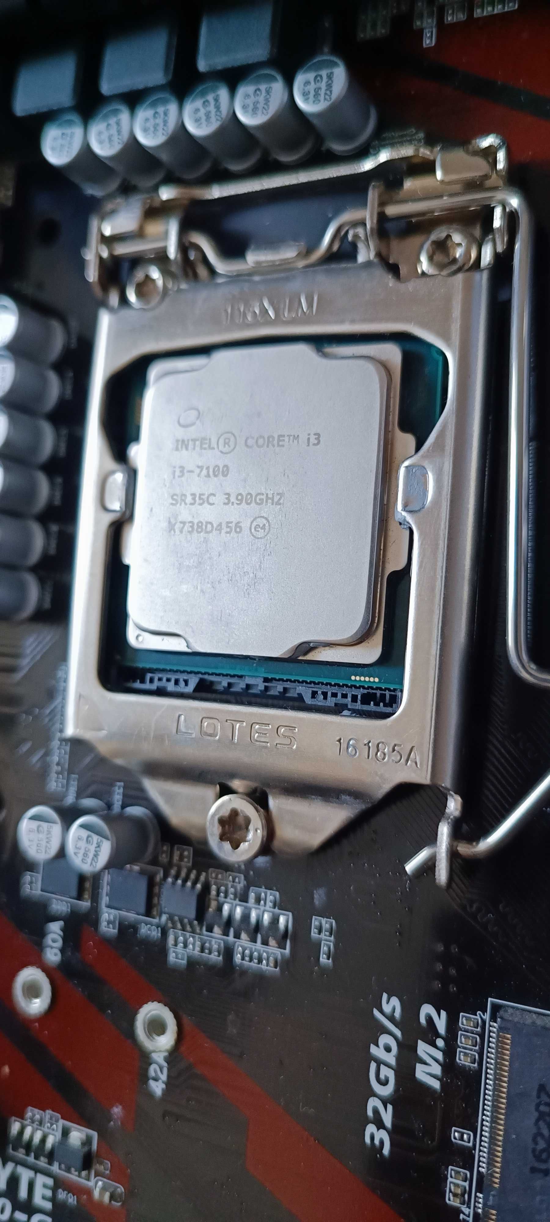 Gigabyte Z170 Gaming K3 + Intel i3-7100 (продават се като НЕРАБОТЕЩИ)