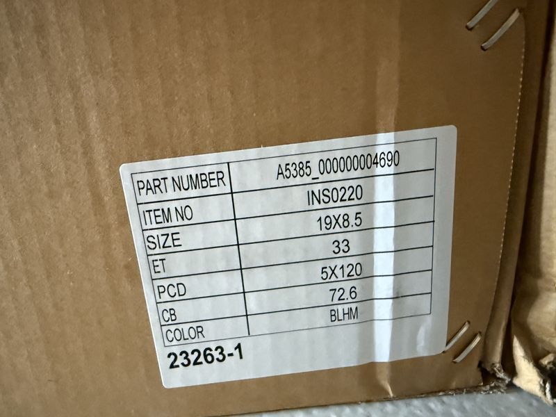 19цола BMW 5x120 5 6 Series F10 F11 F12
