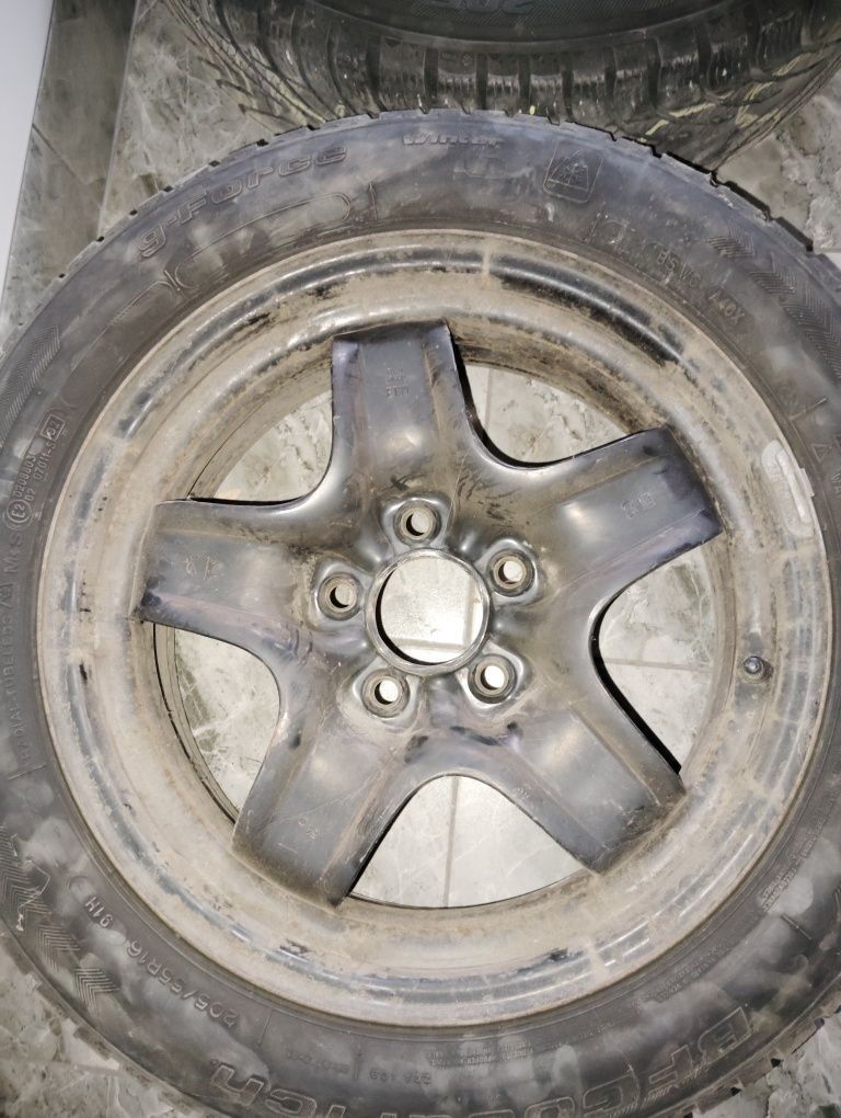 Set anvelope+jante 205/55/R16 Opel Astra H