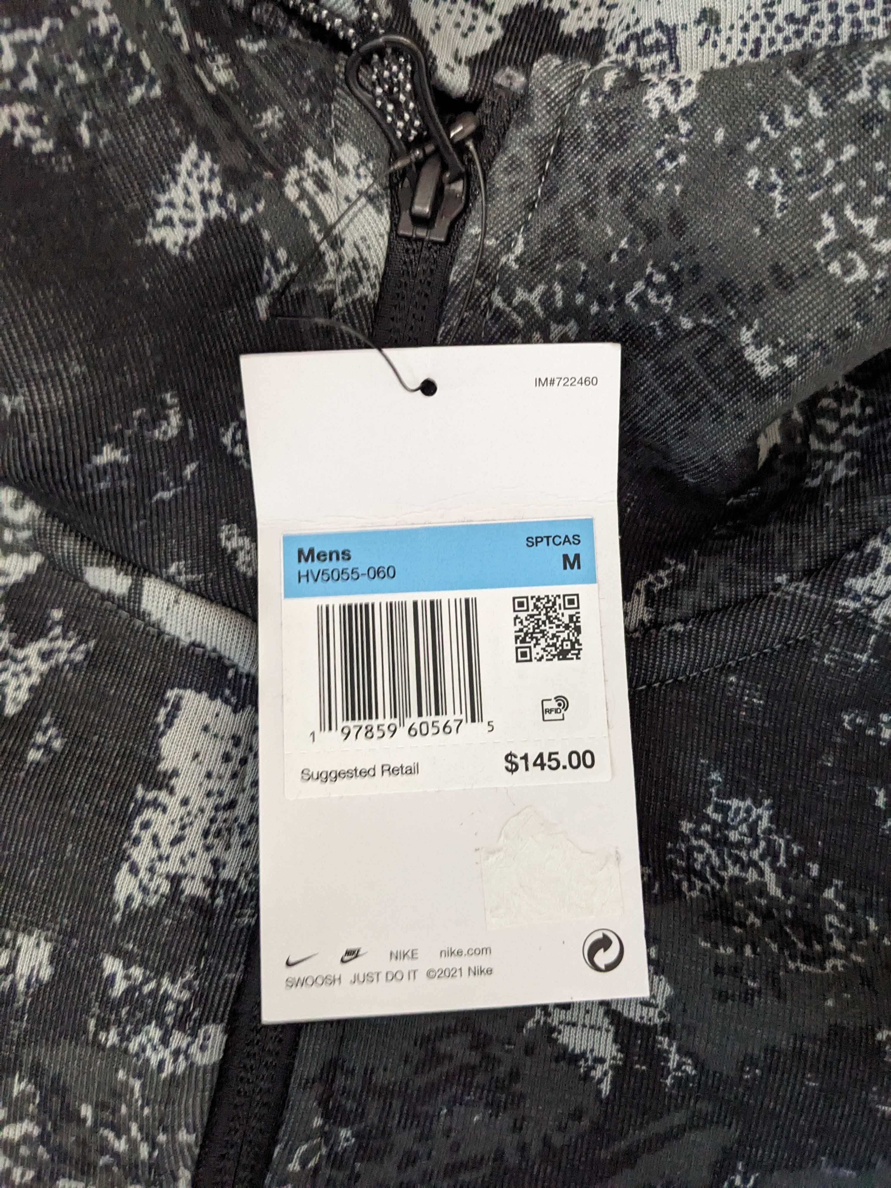 Nike Tech Fleece Hoody/Pants set мъжки черен комплект М L от Сащ
