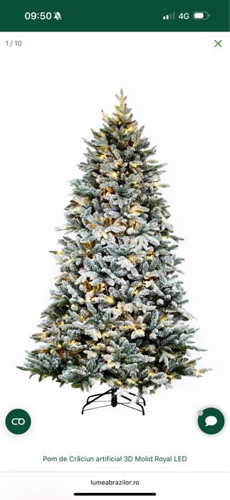 Brad artificial de Craciun 240 m