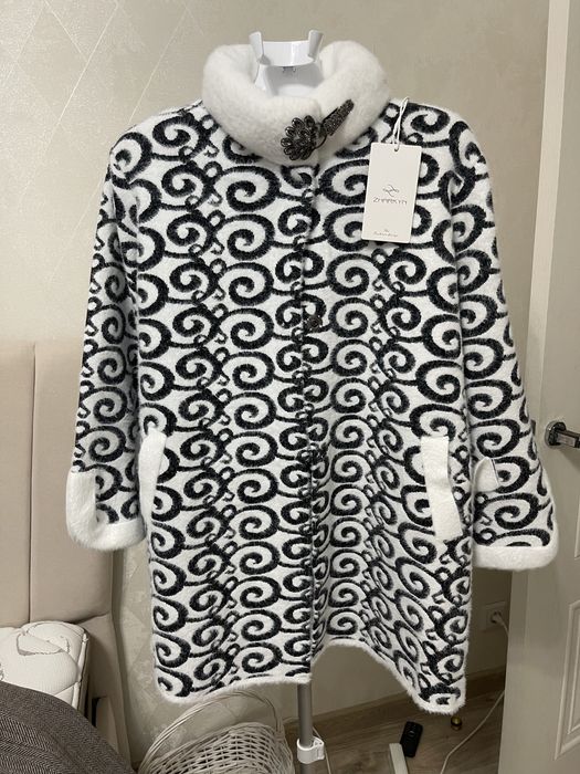 Шубка пальто кардиган Альпака.