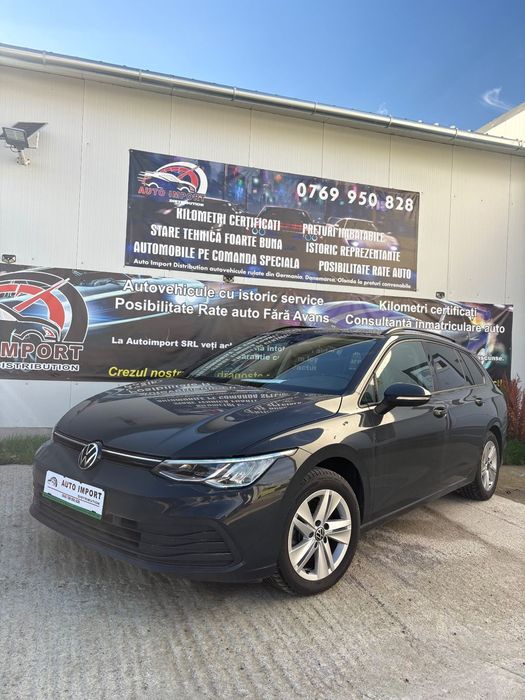 Volkswagen Golf 2022 Golf 8 DSG Garanție,Bord digital Lumini ambientale 2.0Tdi