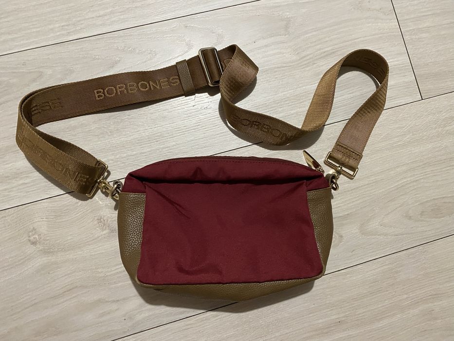 Чанта оригинал borbonesse раница mcm