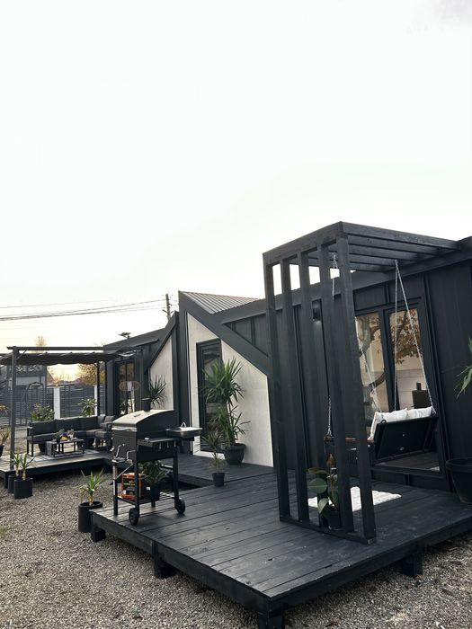 Tiny House Casă de vacanță, transportabilă, casă lemn, mobilă,bungalow