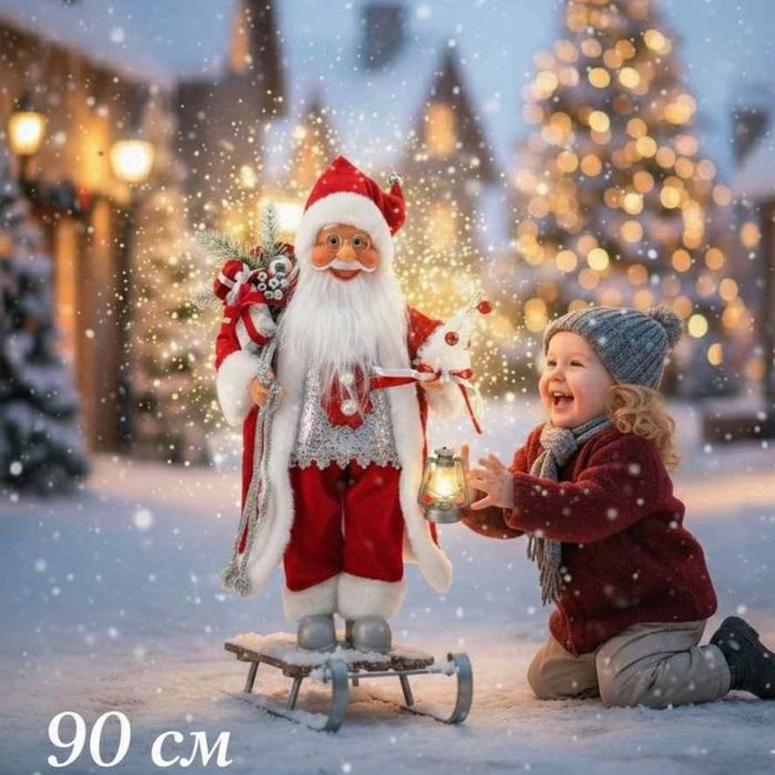 Коледна фигура Дядо Коледа – създай празнично настроение у дома!

Любо