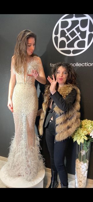 Абитуриентска рокля  от колекция на Hrisima Fashion.