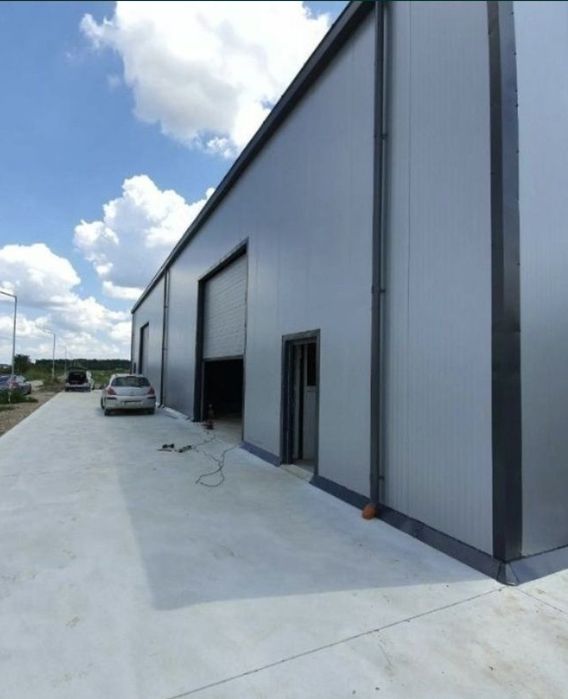 Vând hala metalica confecționată din profil 12X25x4