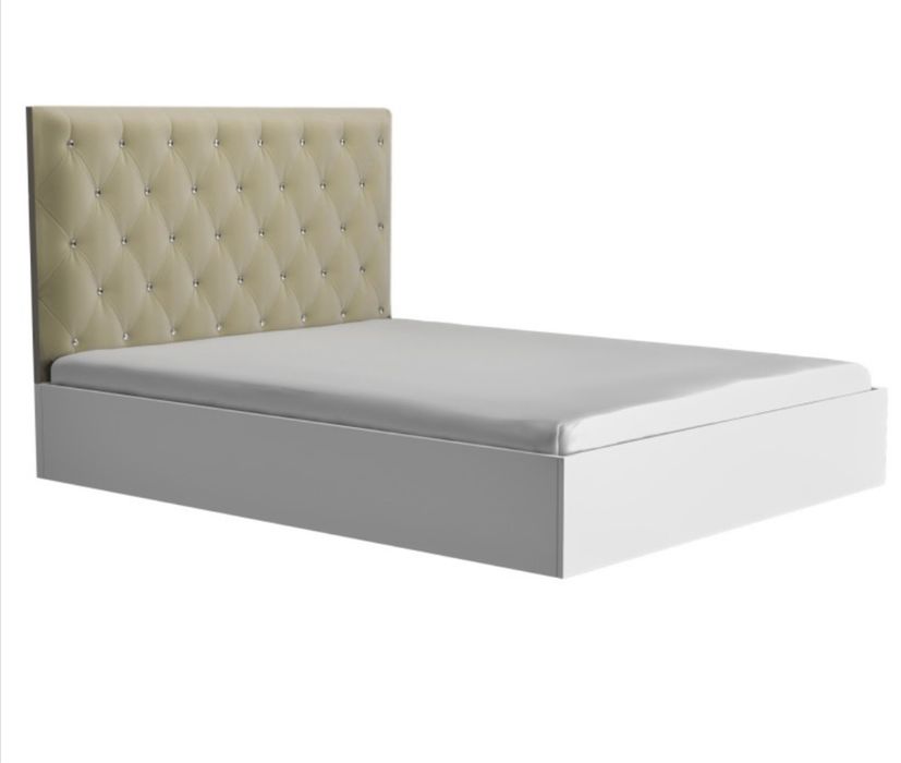 Pat tapitat stofa/catifelata  160x200