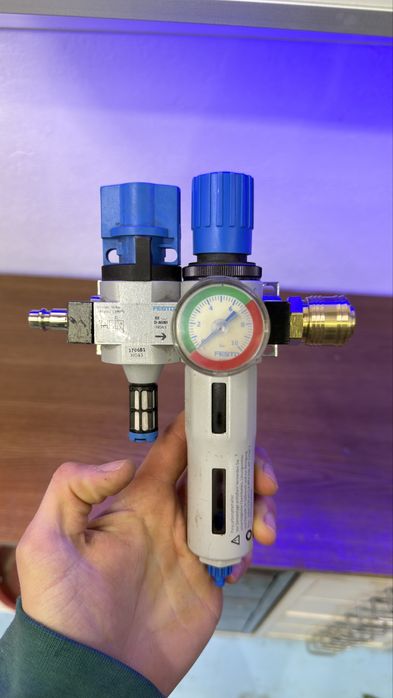 FESTO - Filtru aer compresor / separator apa / Regulator presiune
