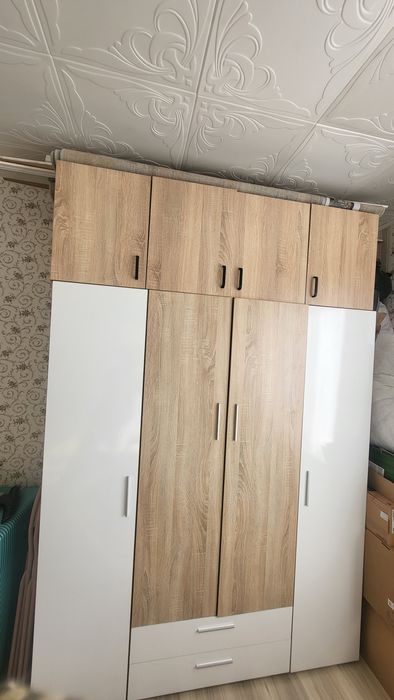 Комплект спалня с гардероб