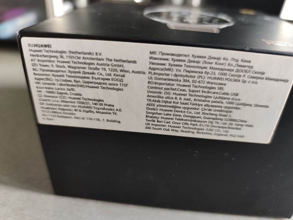 Smartwatch huawei gt3 pro