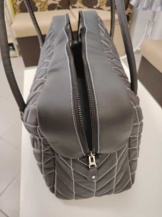 Кожен сак ръчна изработка