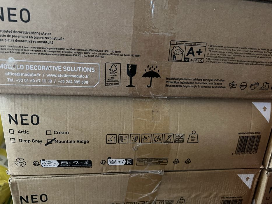 Piatra decorativa exterior Modulo neo mountain ridge