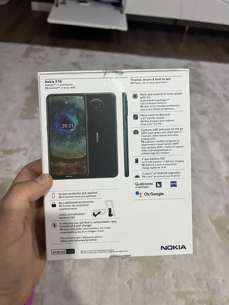 Nokia X 10 6 Gb ram 500 lei pref FIX sau Schimb cu Autofiletantă
