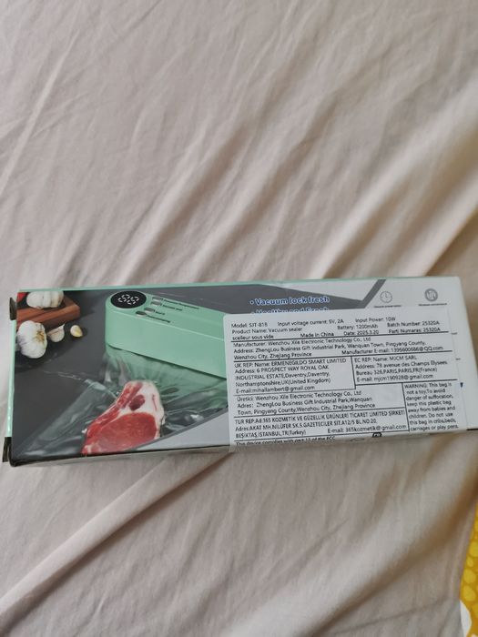 Aparat de vidat alimente