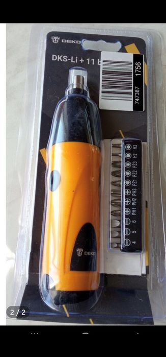 Отвертка на батарейках и трансформер с трещеткой