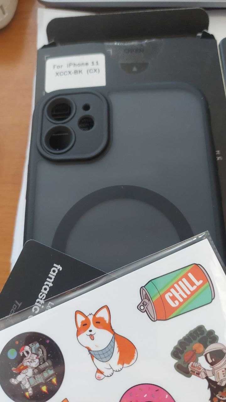 Магнитен калъф TOCOL 3 в 1 за iPhone 11 6,1 инча, подходящ за MagSafe