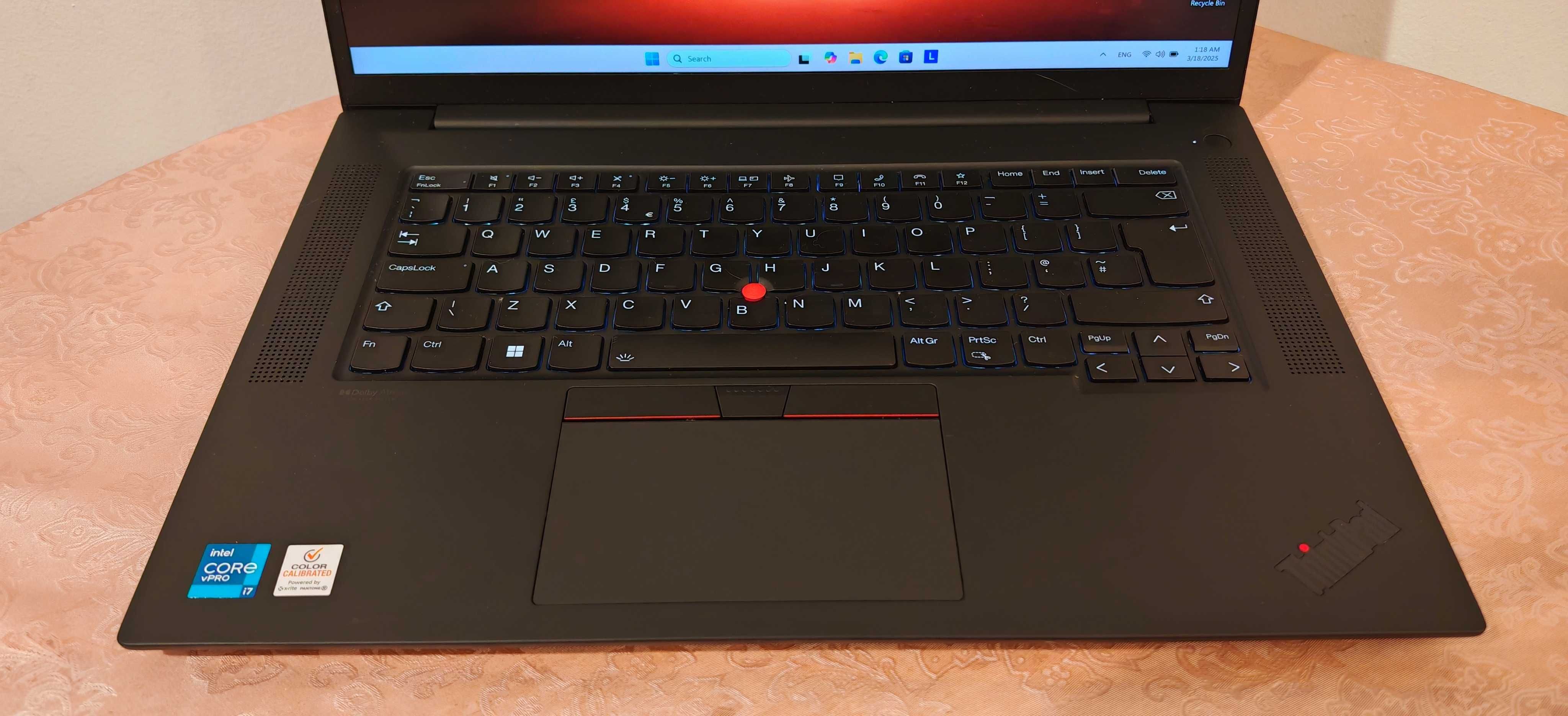 16' UHD 4К/Core i7-11850H/16GB RAM/512GB NVMe/Intel UHD/ThinkPad P1 G4