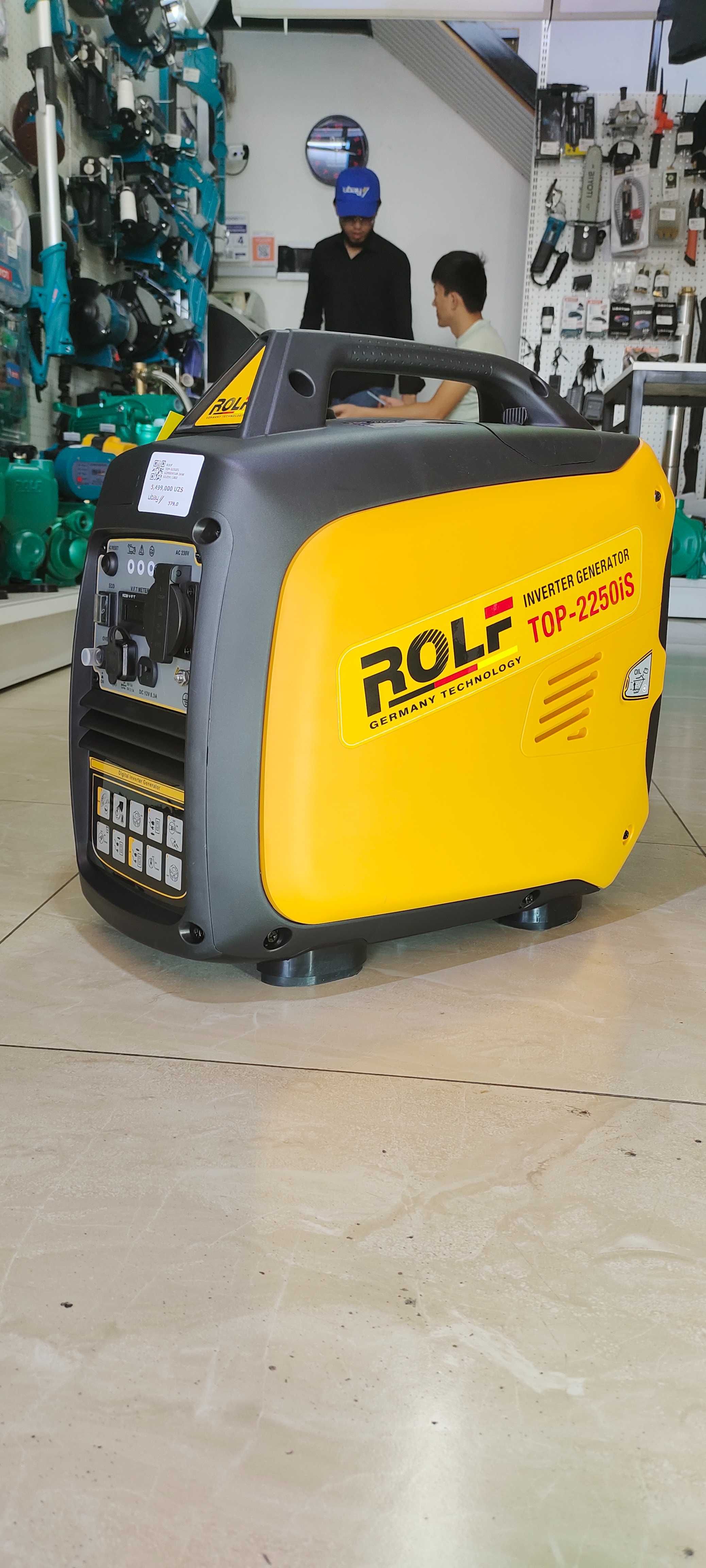 Инверторный генератор ROLF TOP-2250IS тишина в одном устройстве