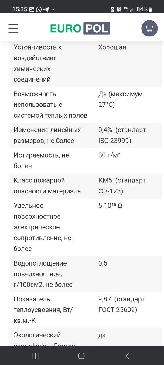 Продам кусок линолеума