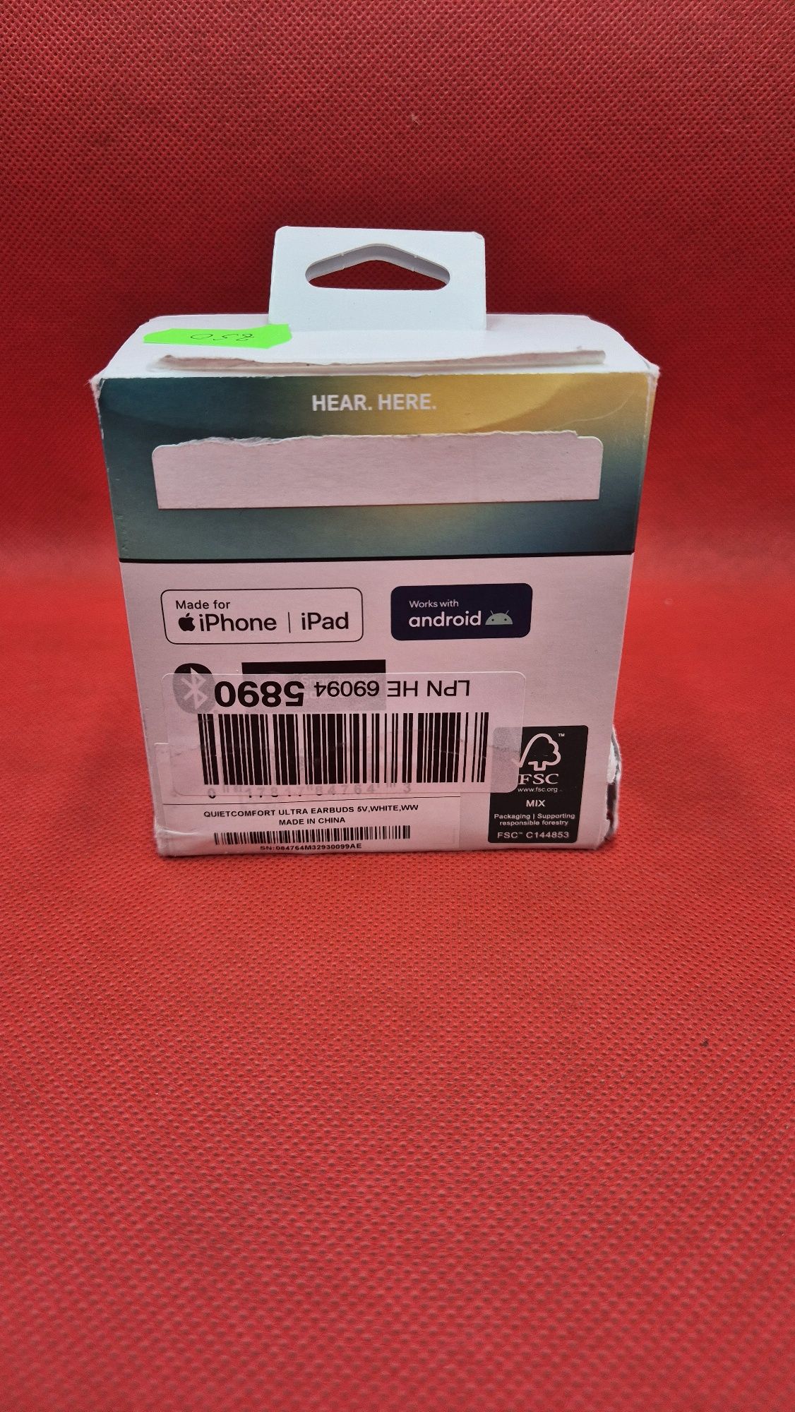 Bose QuietComfort Ultra Earbuds Noise cancelling White