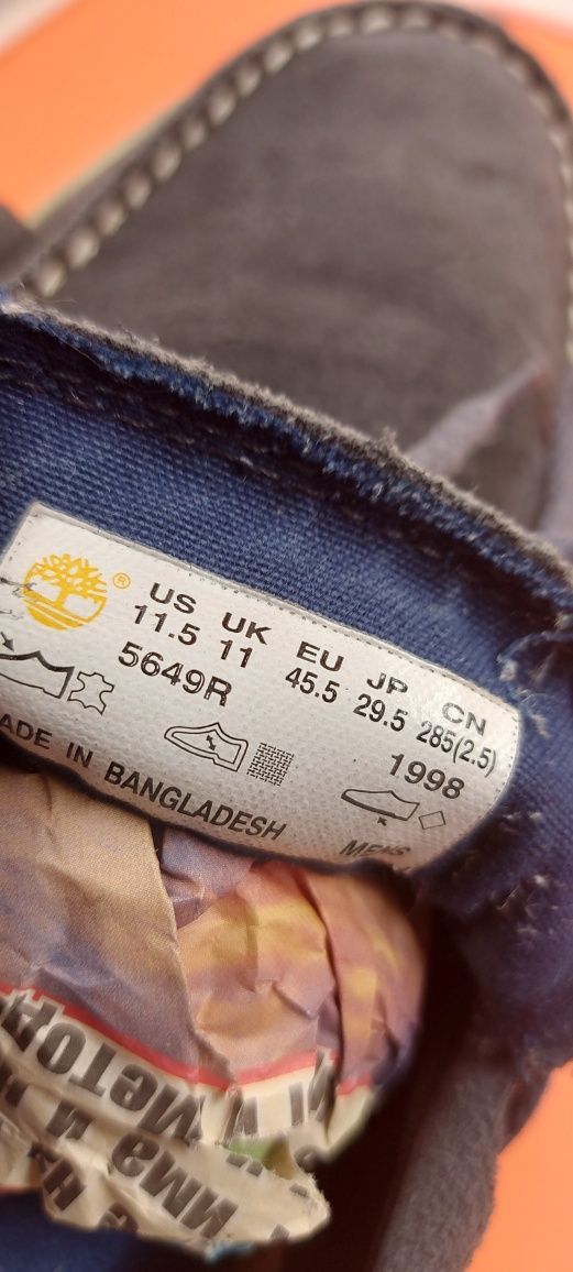 Timberland номер 45.5 Оригинални мъжки мокасини
