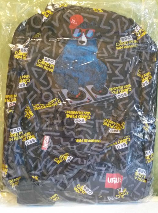Unic! Rucsac original Ursus ed. limitata colectie Untold-DJ Blana(nou)