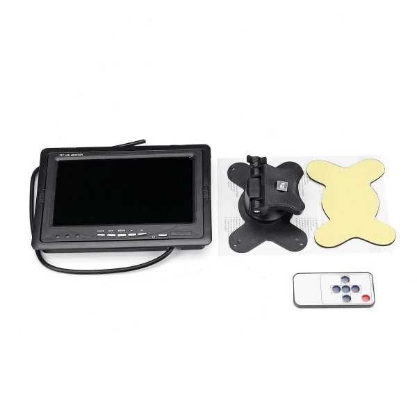 Monitor display LED auto de 7 inch cu telecomanda