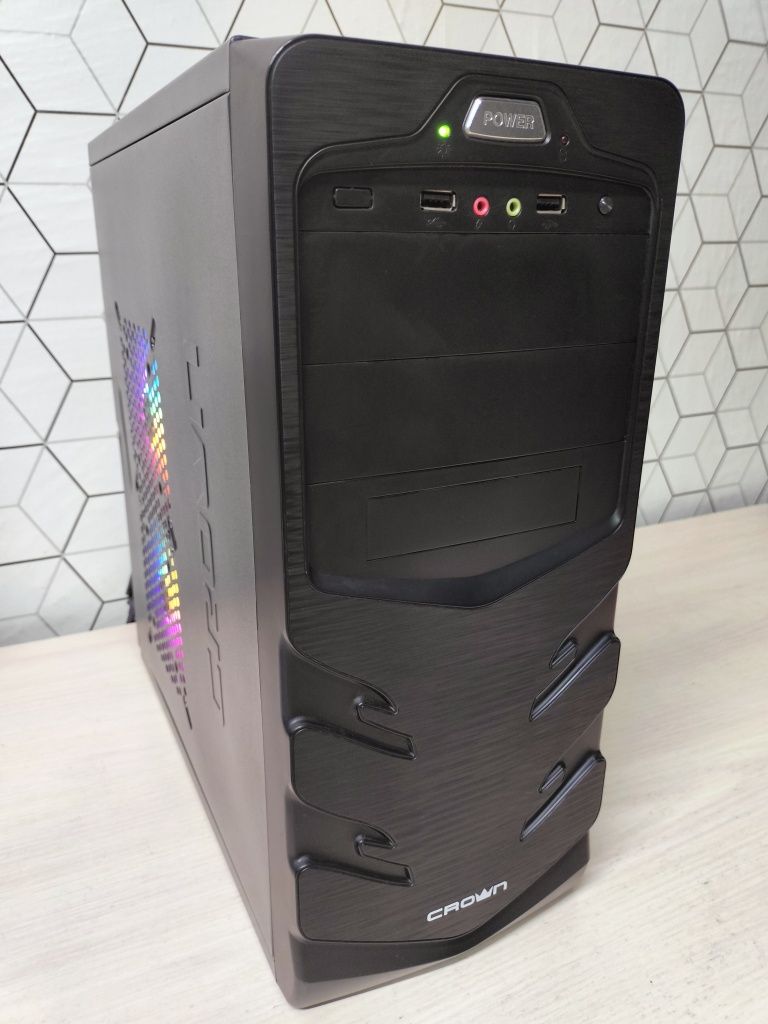 Intel Core i7, GTX 1050 Ti, 16 GB RAM, SSD, HDD Компьютер в комплекте