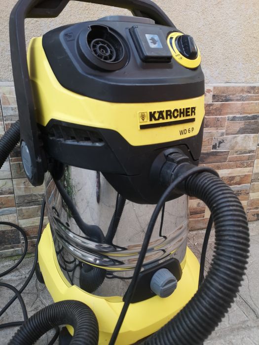 Прахосмукачка Karcher WD6 Контакт Тупалка Сухопътните