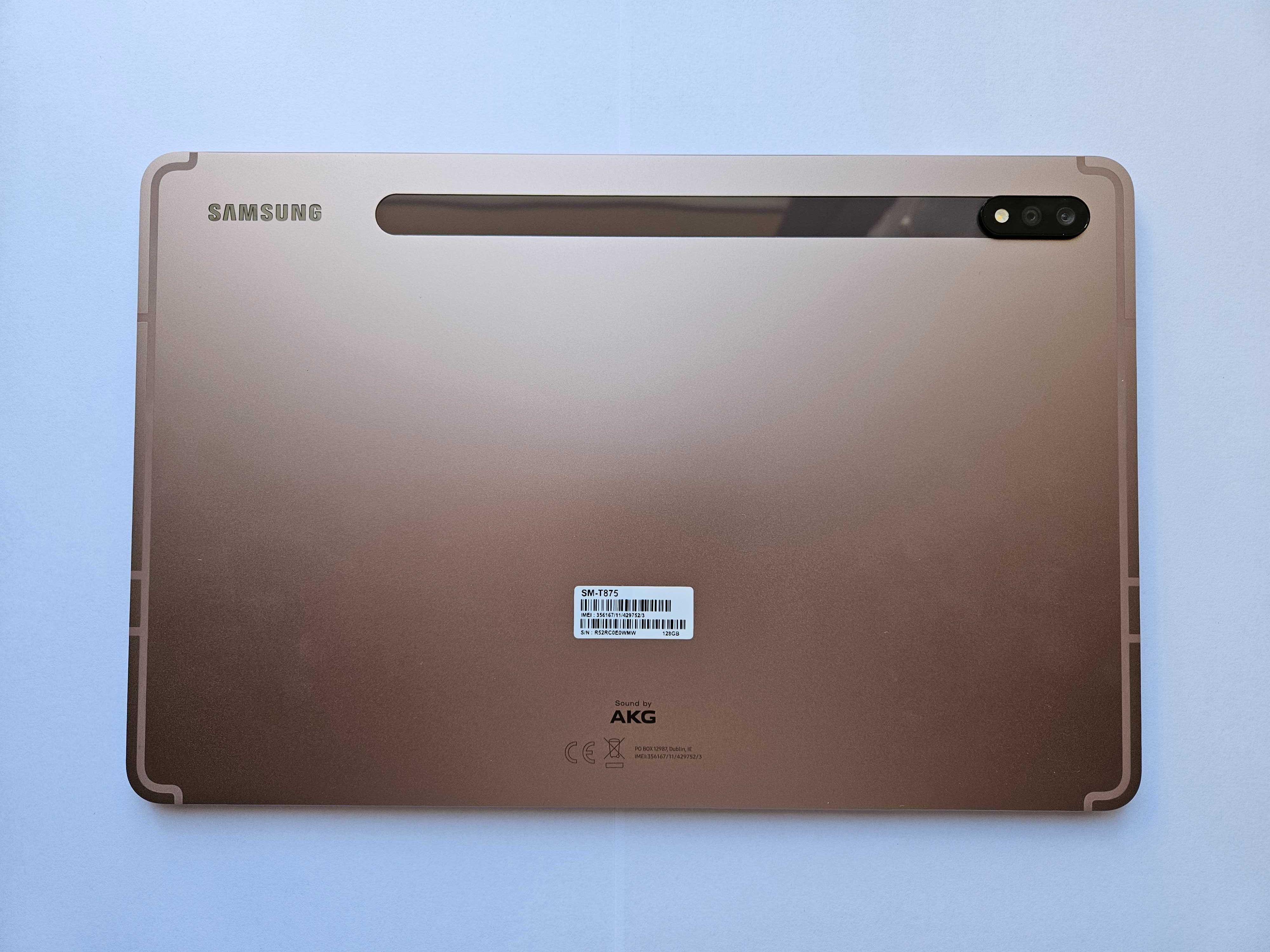Перфектен таблет Samsung Galaxy Tab S7, 5G, 128 Gb, пълен комплект