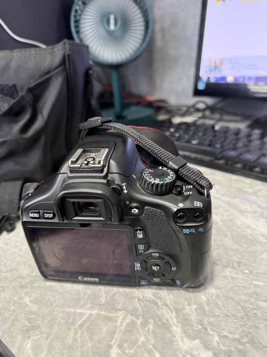 Canon eos 550d 18-55+55-250 obyektiv holati ideal
