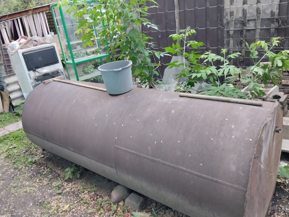 Бочка металлическая (железная) советская