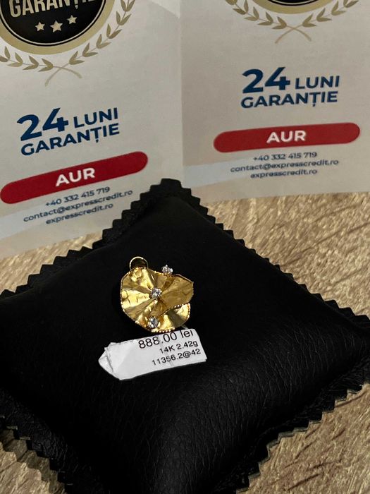 (AG42) Medalion aur 14k, 2.42gr *2 ani garantie* B11356.2