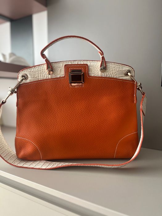 Кожена чанта Furla- без следи от употреба