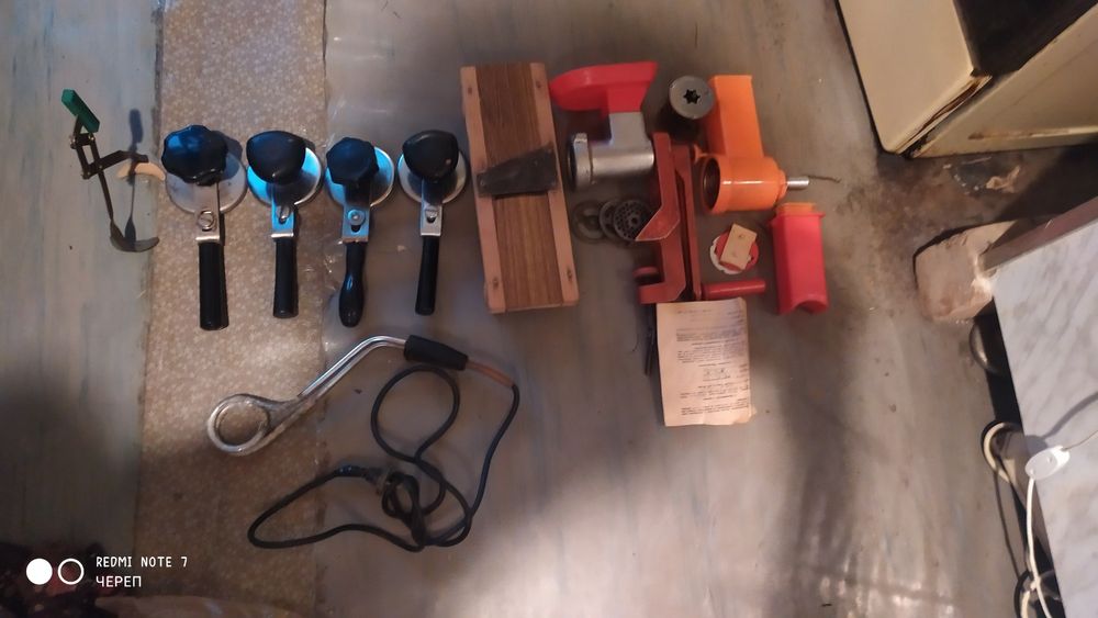 Закаточные ключи и мясорубка