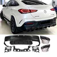 Difuzor Bara Spate cu Ornamente Mercedes GLE Coupe C167 GLE63 Design