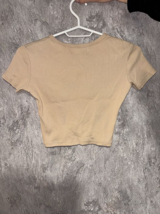 Top crem/Bej marimea XS