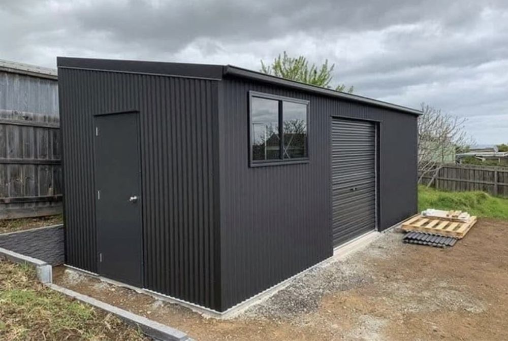 Vand garaje din panouri izolate